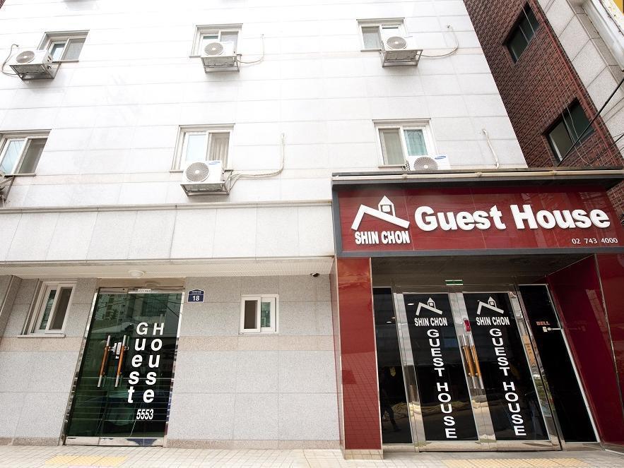 D.H Sinchon Guesthouse Seoul Ngoại thất bức ảnh